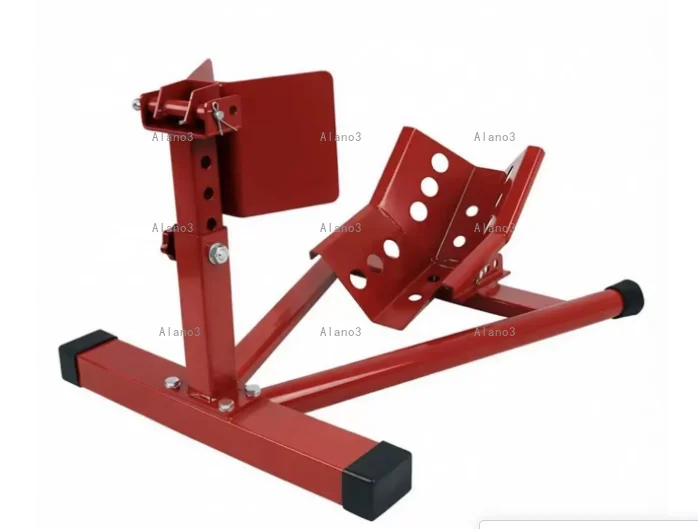 Motorcycle Front Wheel Support Frame Motorcycle Treadboard Cushion Support Frame Tire Repairing Stand Tool