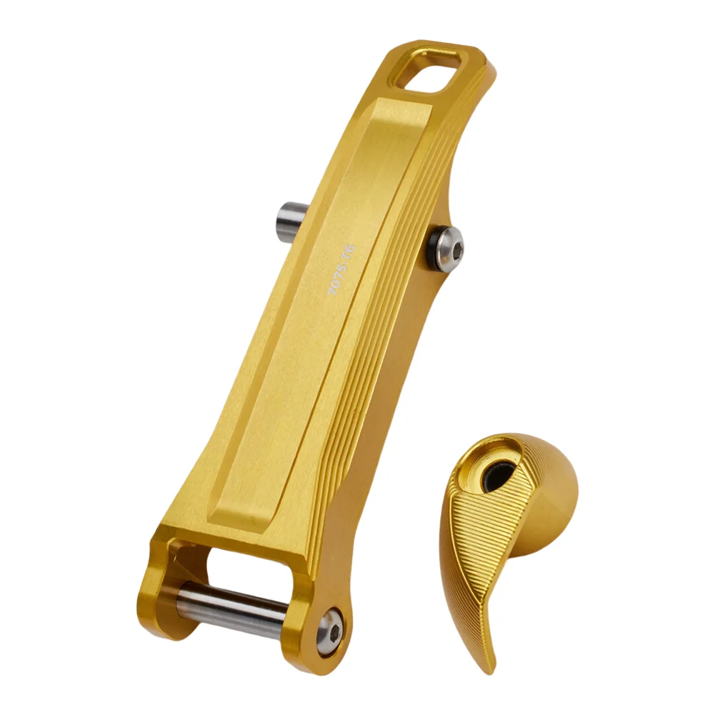 High-Strength 7075 Aluminum Alloy Folding Clamp Engineered for Bike Frame Applications Requiring Frequent Folding and Unfolding