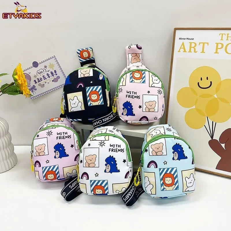 

Hot Sale Cute Cartoon Cat Kids Backpack Messenger Bag Coin Purses Handbags Boy Girls Mini Shoulder Bag for School Baby Backpack