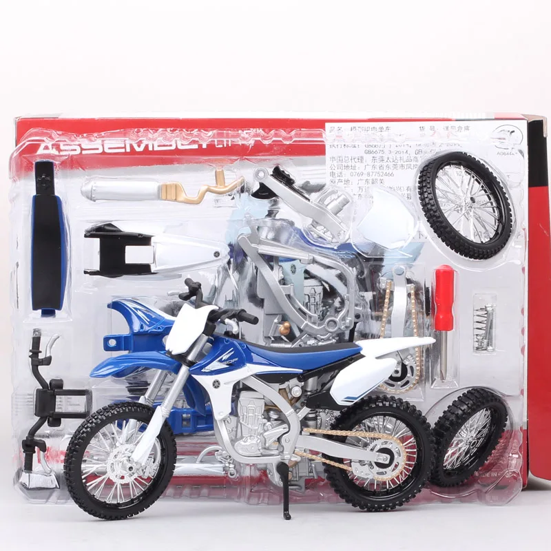 Maisto 1:12 Yamaha YZ450F Assembly Version Alloy Motorcycle Model Diecast Metal Toy Motorcycle Model Collection Childrens Gifts