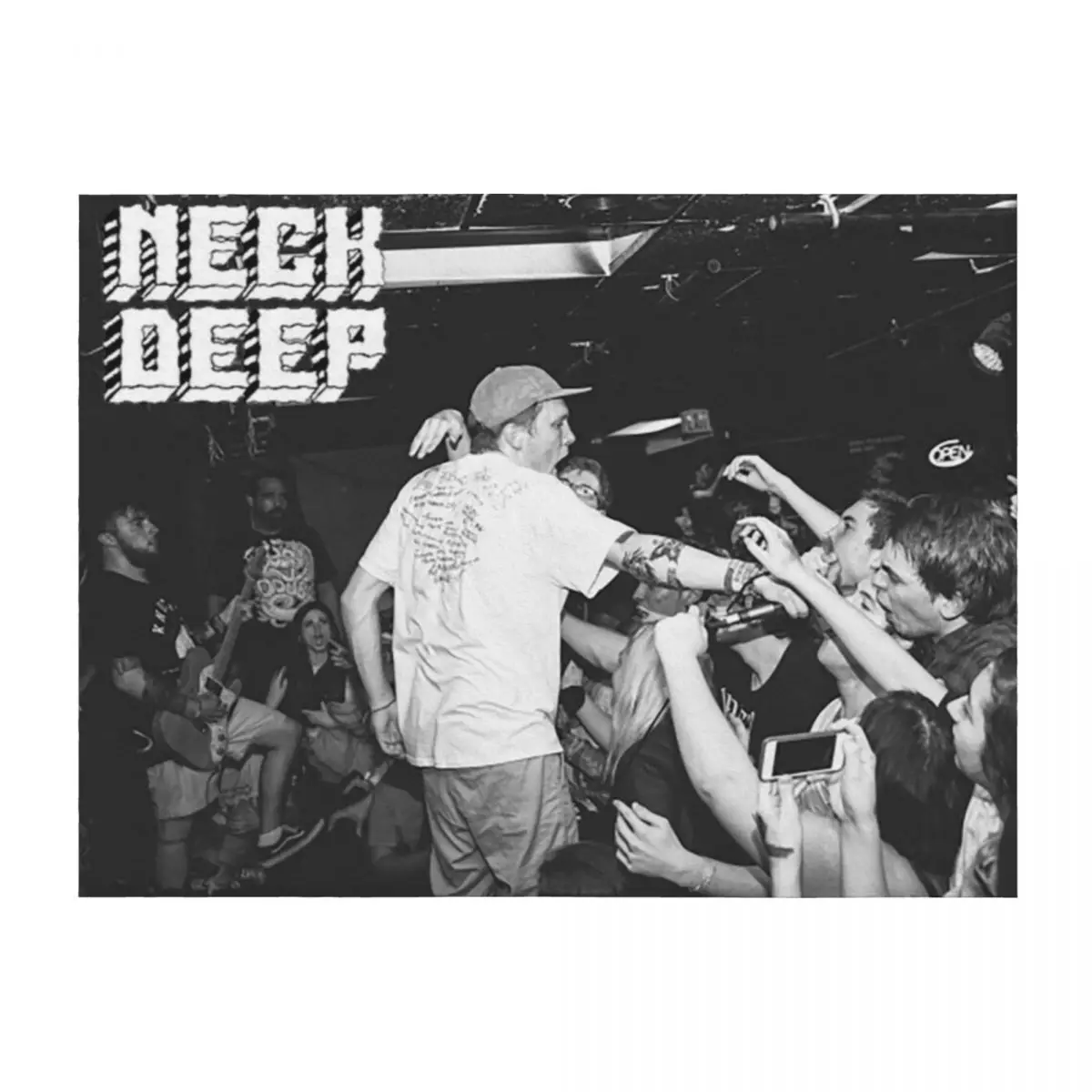 

Neck Deep Live Throw Blanket sofa bed Sofa Throw Weighted christmas gifts Blankets