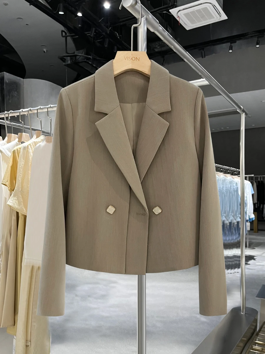 

Весенне-осенний женский костюм: прямой крой, полиэстер, стильный дизайн для офиса и повседневной носки