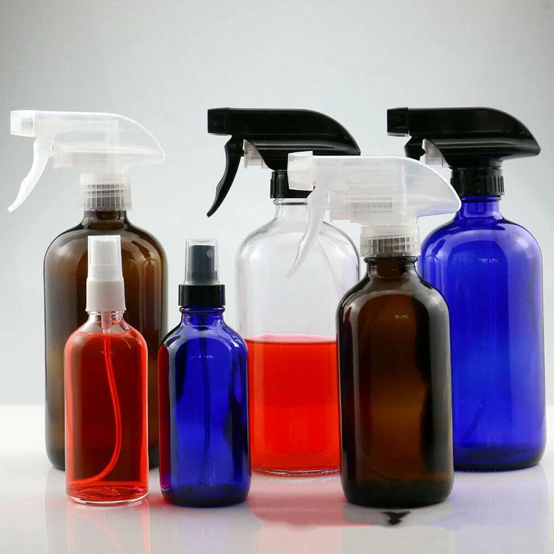 방아쇠 분무기 스프레이 병, 깍지 헤드-28/410 넥 병 크기, 12 개