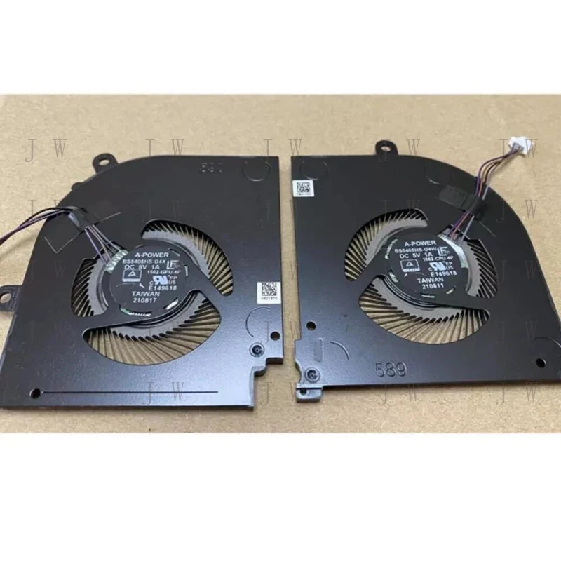 

Вентиляторы охлаждения CPU/GPU для ноутбука MSI Stealth 15M A11UEKV-009US MS-1563 (пара)