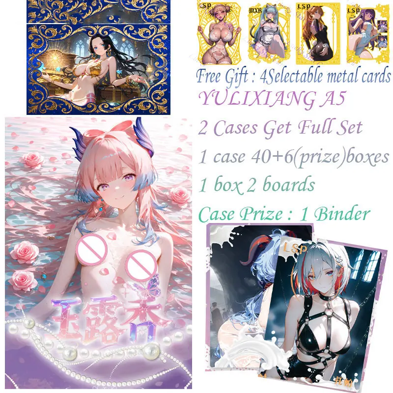 

YULUXIANG A5 доски Goddess Story Collection полный набор карт аниме игры девушка вечерние купальник вечерние игрушки Doujin хобби подарок