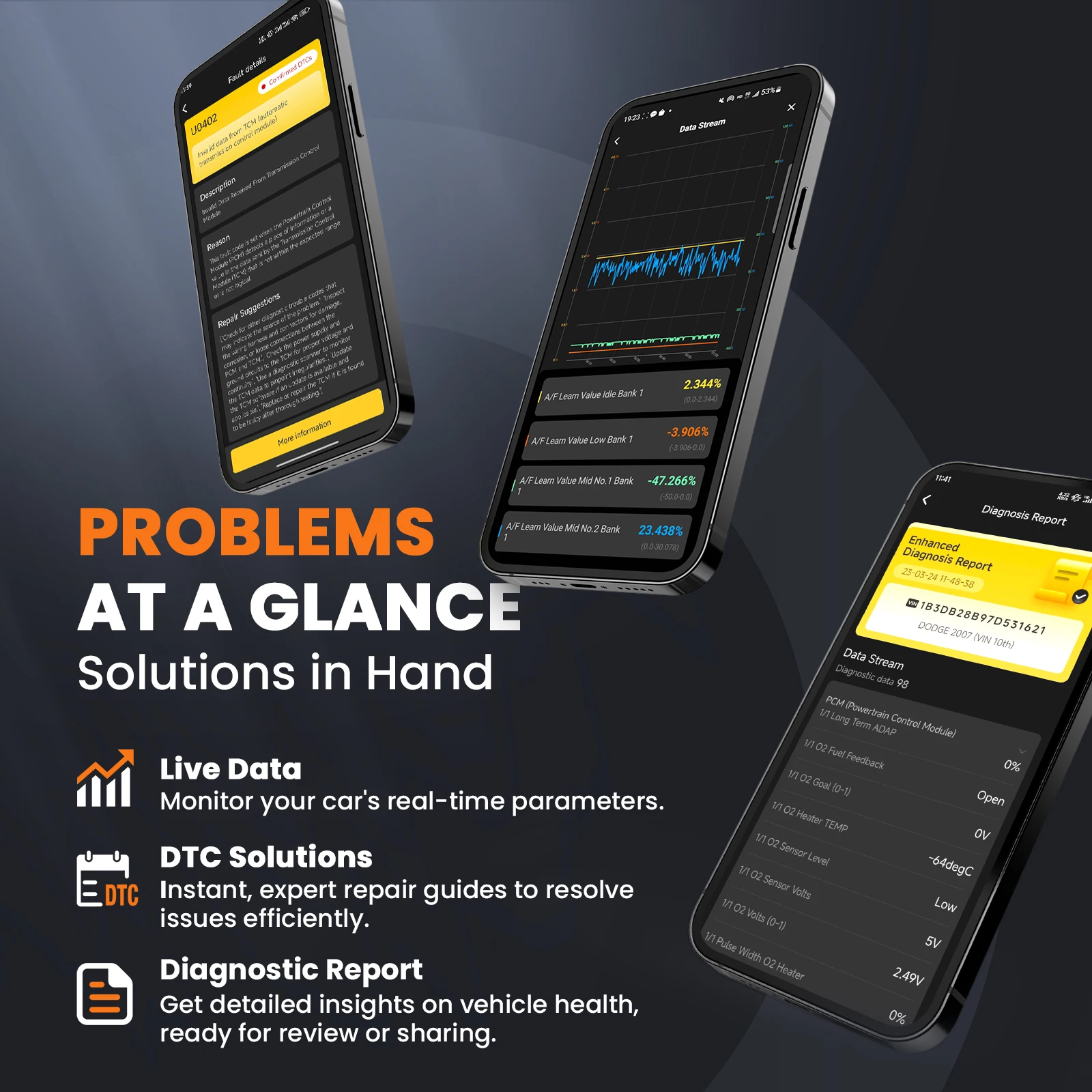ANCEL Echo Obd2 الماسح الضوئي النفط EPB BMS إعادة تعيين تسجيل البطارية ثنائي الاتجاه جميع النظام obd 2 أدوات التشخيص لنظام iOS أندرويد
