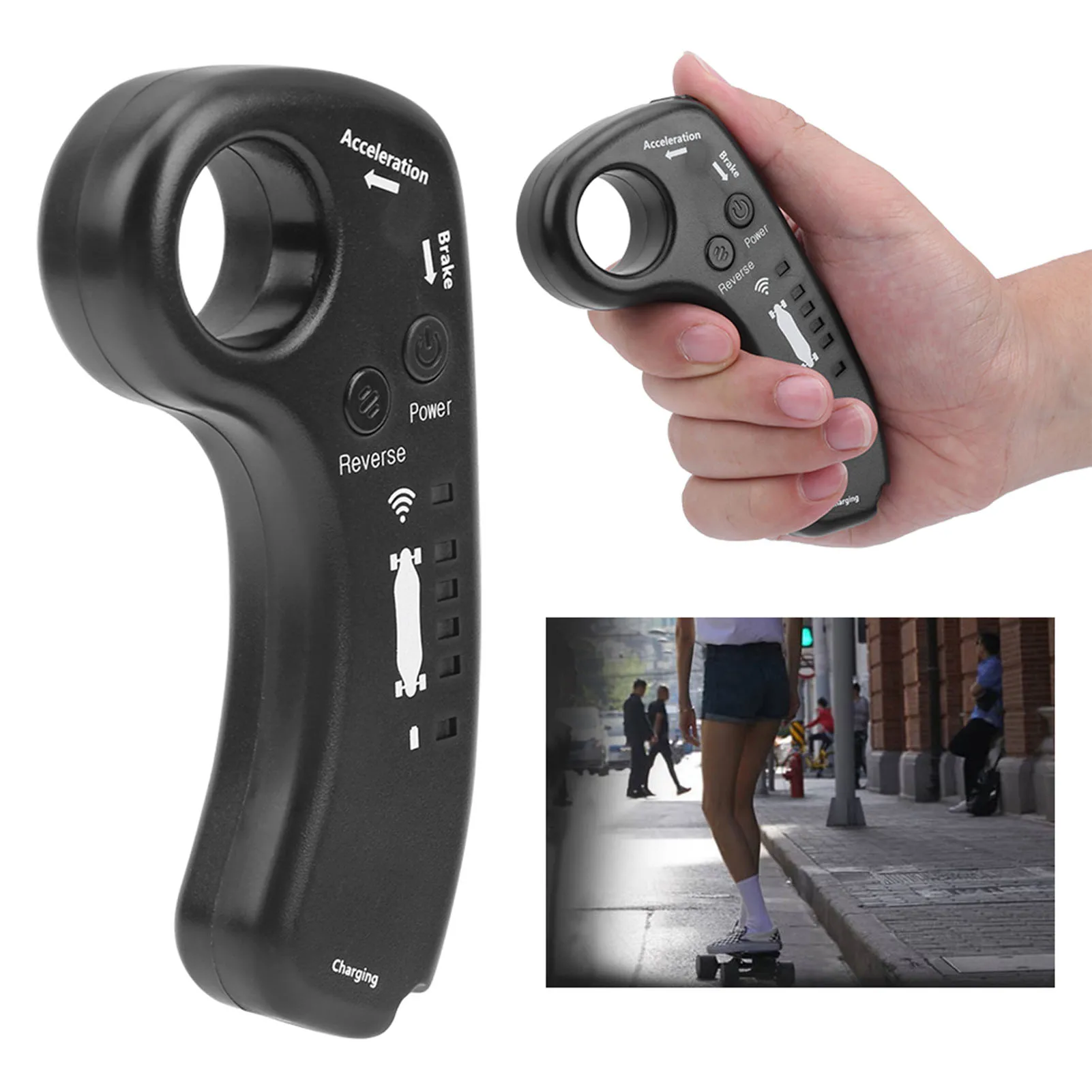 

Smart Wireless Remote Control Four Wheel Double Drive Electric Scooter Upgrade Version Scooter Remote Control Remote Control