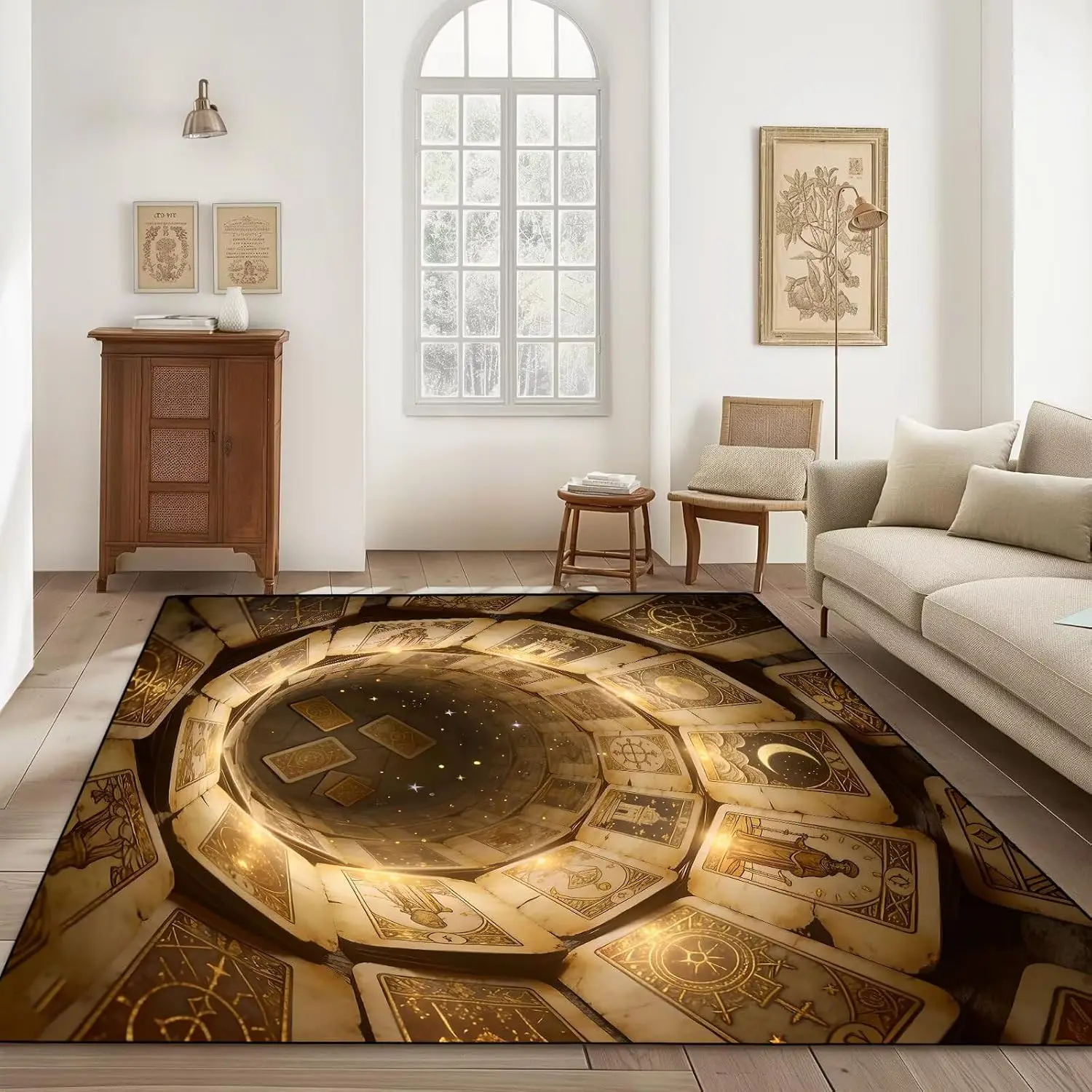 3D Optical Illusion Carpet Living Room Large Area Floor Mat Creative Design Printed Rug Bedroom Rugs Entrance Door Mats Decorate