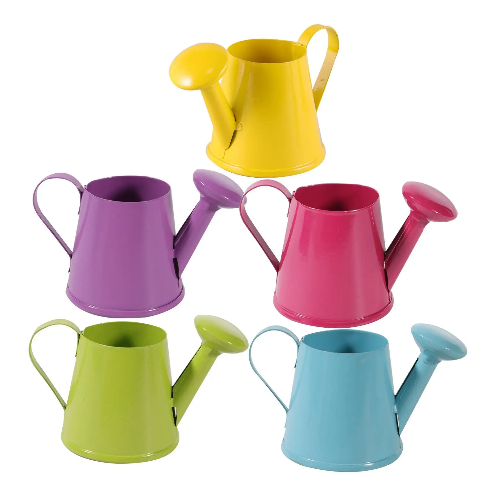 

5 Pcs Watering Can Iron Material Metal Watering Can Lightweight Kids Sprinkler Plant Decor Outdoor Indoor Garden Use