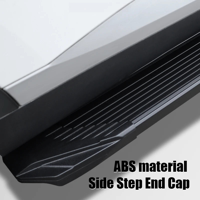 Car Accessories Matte Black Aluminum Bolt-On Pair of Running Boards Extra Long For SUV Pickup