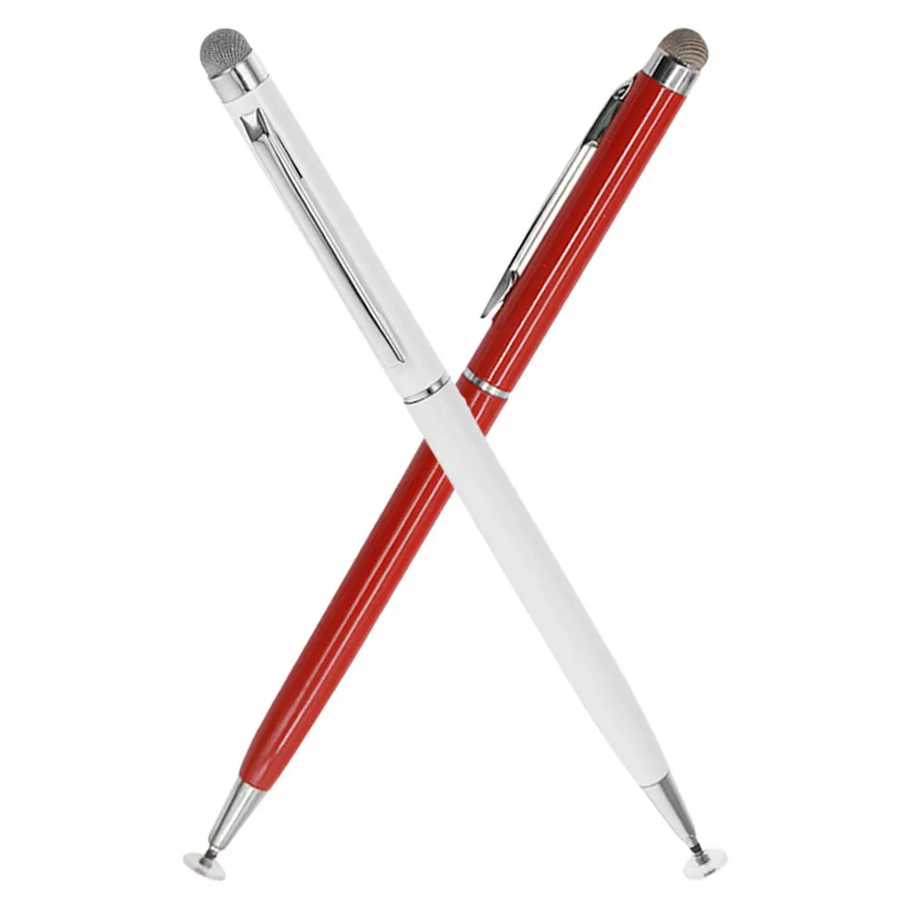 

2Pcs Capacitive Touch Screen Stylus Pen High Precision Fabric Tip Universal Stylus for Tablets Phones Tablet Accessories