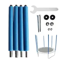 Postes de trampolín, accesorios de repuesto, marco de trampolín, postes de gabinete, piezas de gabinete de trampolín, tubo recto