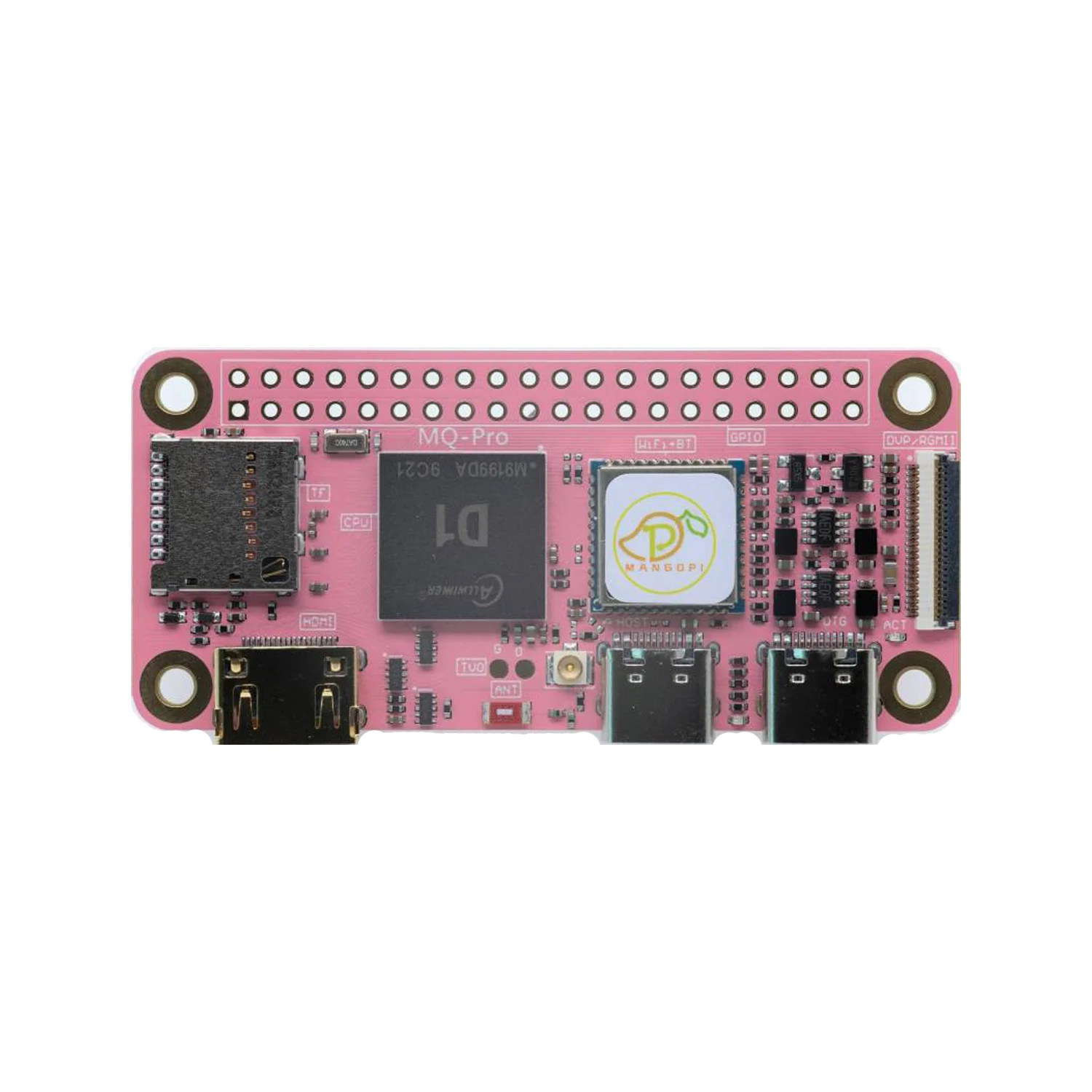 MangoPi-MQ-Pro Development Board, Allwinner D1, SBC Domestic RISCV Art, Comparado Raspberry Pi, Laranja Pi, Novo