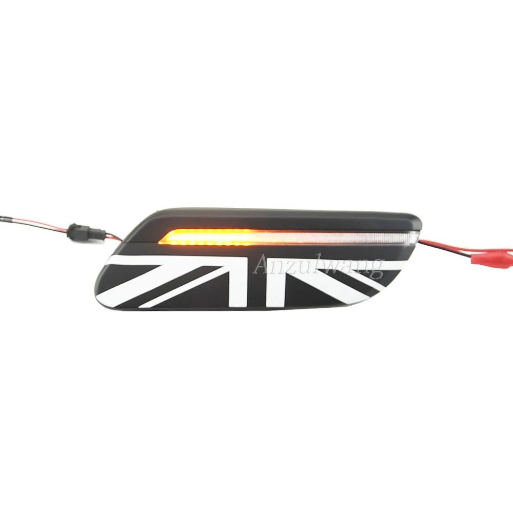 

2pcs For Mini Cooper F55 F56 F57 LCI2 2021.05+ Dynamic LED Fender Turn Signal Blinkers Indicators Sequential Side Marker Lights