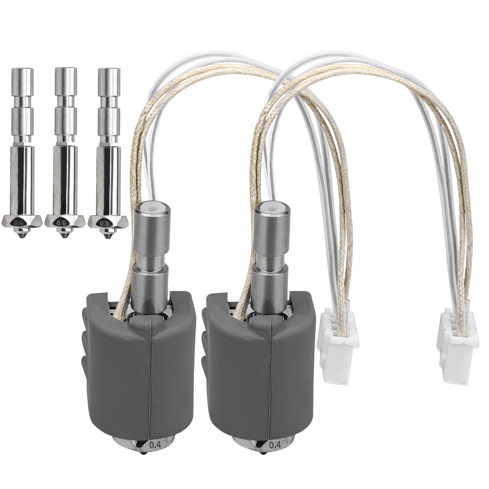 Für Anycubic Kobra 3 Max Hotend-Kit Integrierte Bimetall-Düse aus gehärtetem Stahl Keramik-Heizkomponente 3D-Drucker-Zubehör – Detail 7