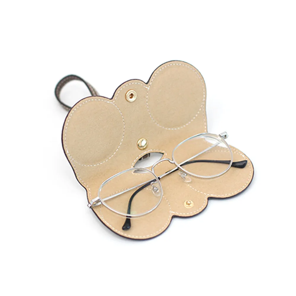 Nhà Thiết Kế Chính Hãng Da Kính Dành Cho Phụ Nữ Cao Cấp Phụ Kiện Mắt Đơn Giản Dễ Thương Dây Di Động Kính Mát Giá Đỡ Túi