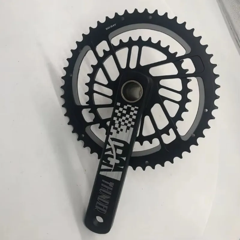 

Retro Bike Crank Arm Bicycle Components Chainwheel Crank Bike Parts Alloy CNC OEM Road Bicycle CranksetATU&UTV
