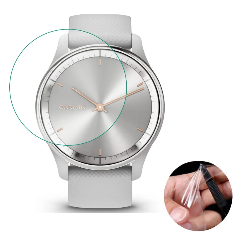 تي بي يو لينة Smartwatch واضح فيلم واقية ، حامي الشاشة ، الحرس ل Garmin فيفوموف الاتجاه ، اكسسوارات الساعات الذكية ، 5 قطعة