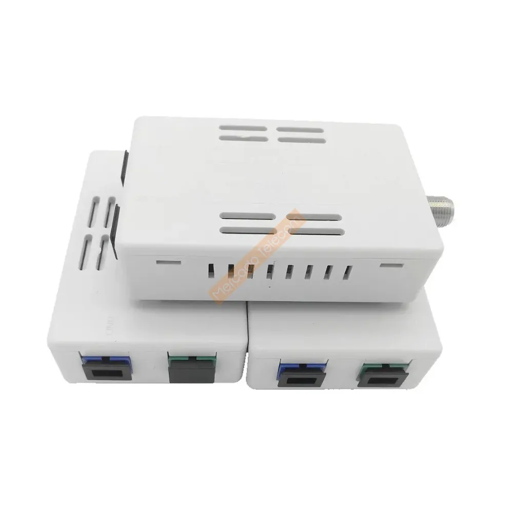جهاز استقبال سلبي صغير CATV FTTH من الألياف الضوئية مع محول إشارة WDM SC-APC/UPC بصري إلى RF YT-8684-P