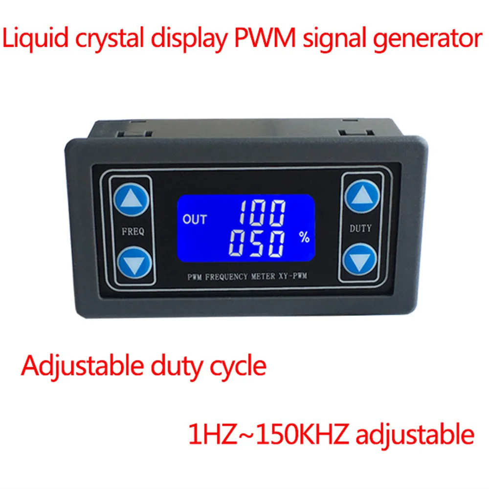 

Digital Display 3.3-30V PWM Pulse Frequency Duty Ratio Adjustable Square Wave Rectangular Signal Generator