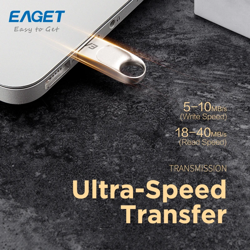 Eaget-محرك أقراص فلاش USB مع سلسلة مفاتيح ، عصا ذاكرة لينوفو ، كمبيوتر شخصي ، هاتف ذكي ، كمبيوتر لوحي ، USB ، 8 جيجابايت ، 32 جيجابايت ، 64 جيجابايت