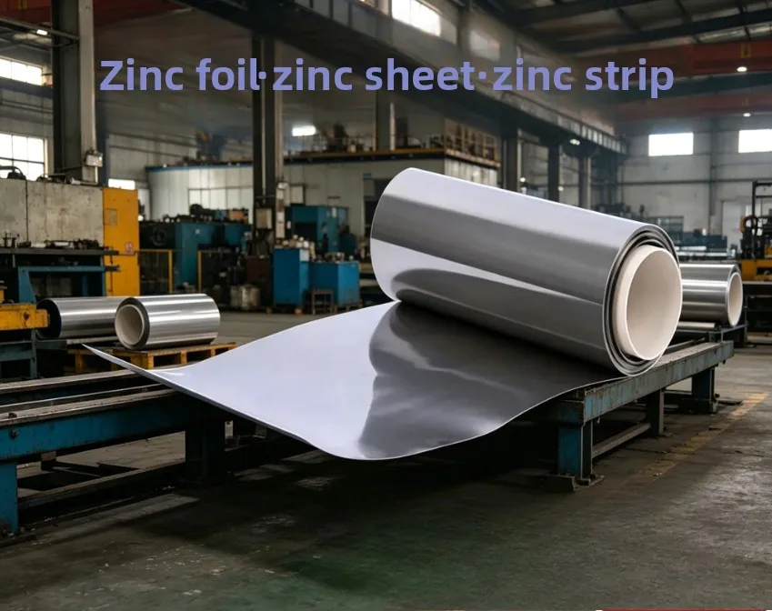 1mm High-Purity Zinc Foil Sheet Strip Roll for Industrial DIY Metal Processing
