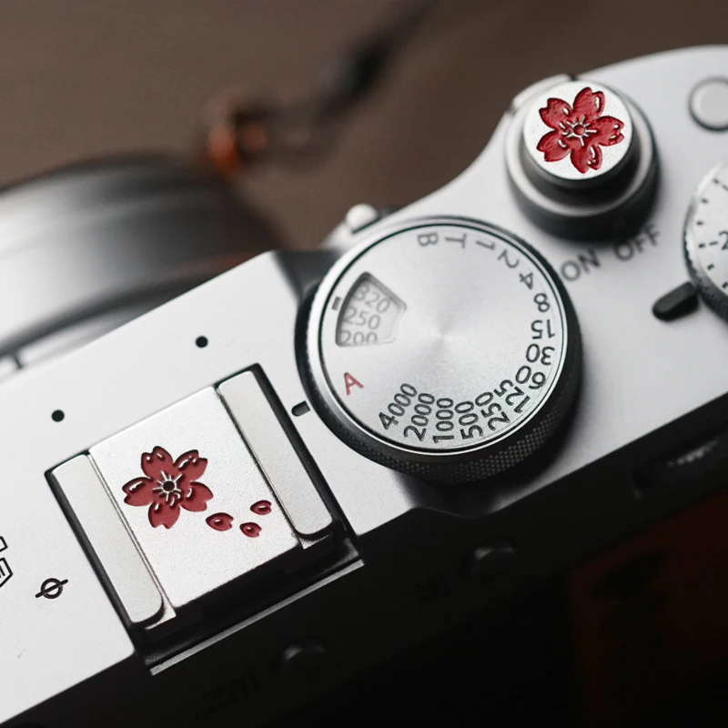 Osłona gorącej stopki aparatu Sakura Miękki przycisk zwalniający do aparatu bezlusterkowego Sony A7C2 Fujifilm X100V Canon Nikon ZF