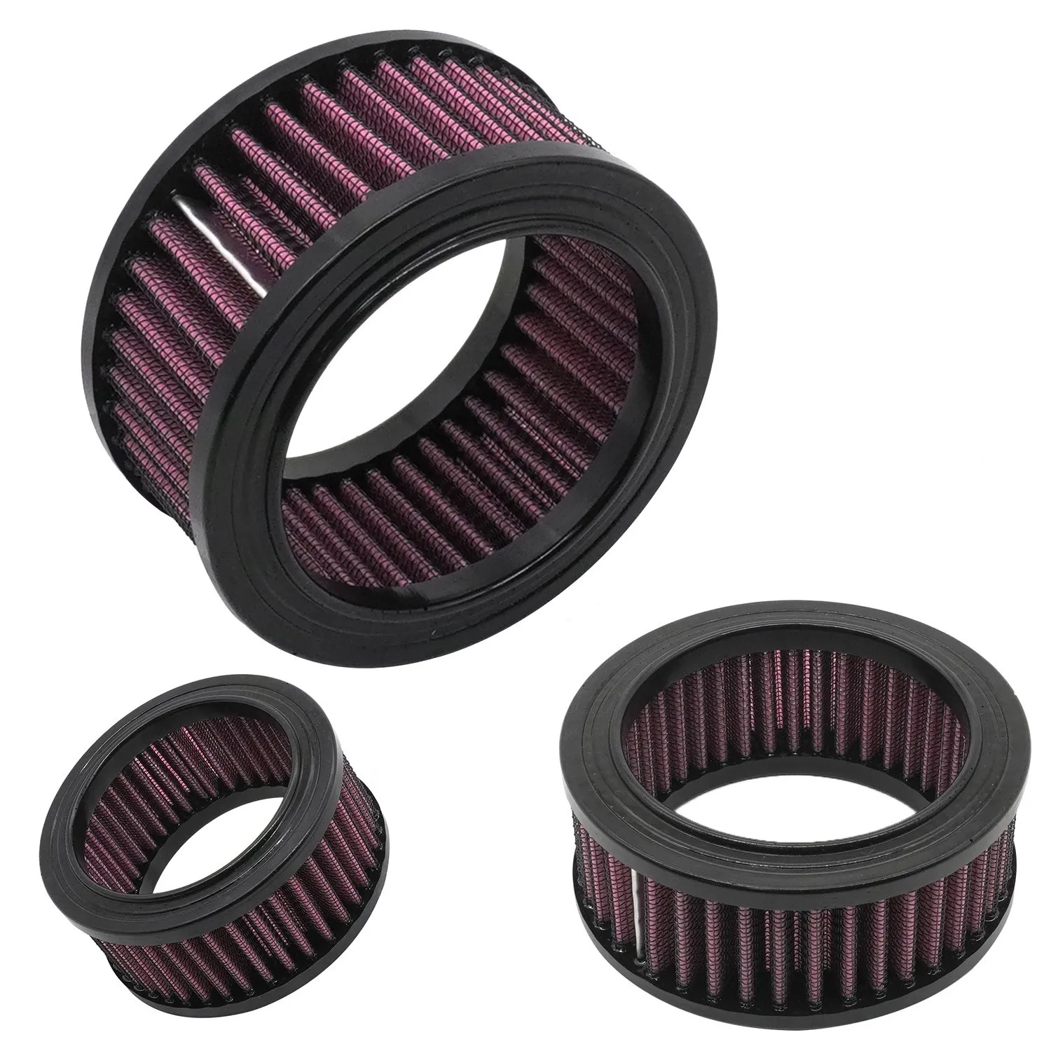 High Flow Air Filter Motorcycle Accesorios for Harley Davidson 883 Sportster 1200 Sport CNC Plate Air Intake Filter System Kit