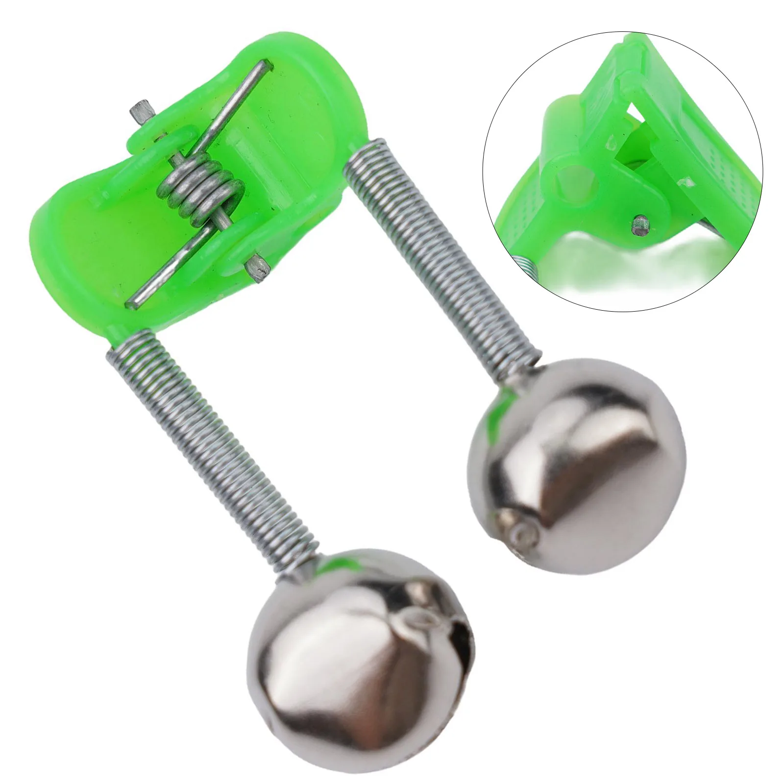 

Fishing Bell Screw Bell Spring Plastic Clip Fish Bell Fishing Alarm Double Ring Bell Fishing Bells 2 0 2 4