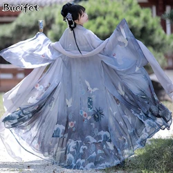 Hanfu Women Ancient Chinese Costume Princess Tang Dynasty Robe Elegant Fairy Dance Stage Performance Clothing Hanfu Folk Dress