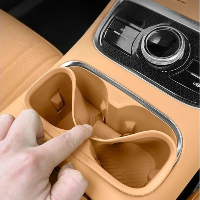 Center Console Cup Holder Organizer for Geely Galaxy Starship 7 EMi – Interior Storage Tray Accessory