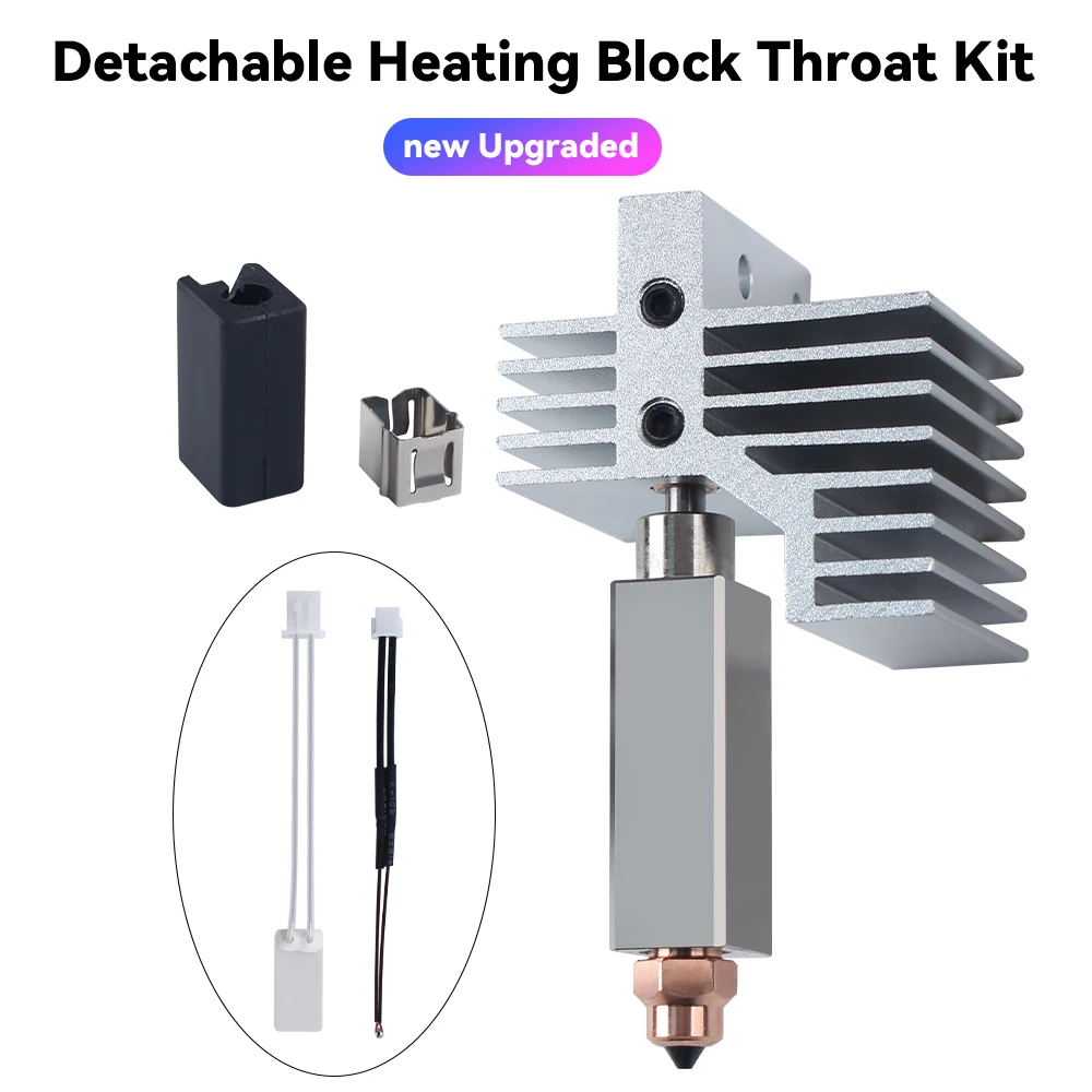 Upgrade Ceramic Hotend for Elegoo Centauri Carbon Hotend Print Head Extruder Hot End for Elegoo Centauri Carbon 3D Printer Parts