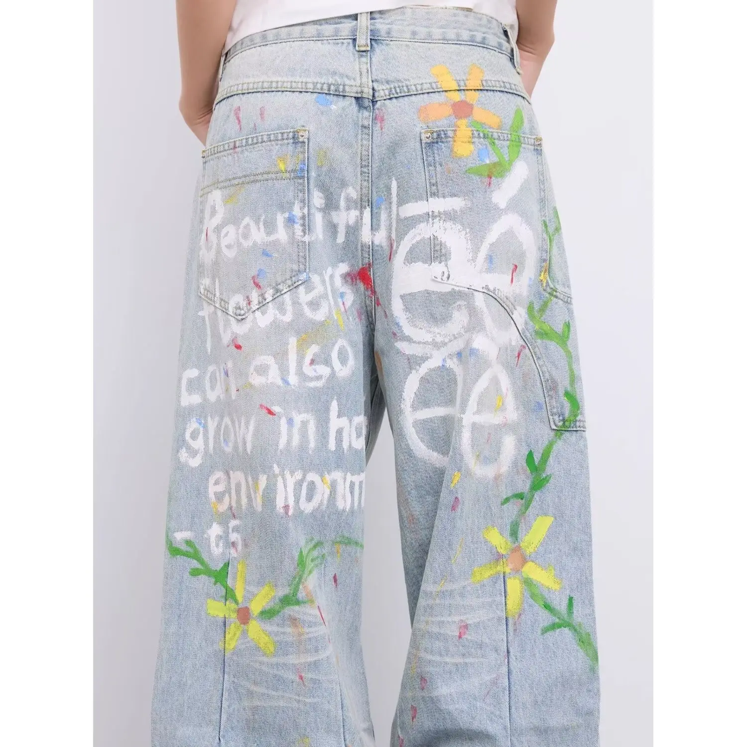 سروال Scimitar للسيدات عالي الجودة على الطراز الأمريكي صيفي مشروط كبير الحجم متجدد الهواء في الهواء الطلق واسع الأرجل منتجع حضري أنيق #5