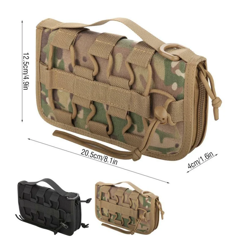 

Waterproof Wallet Pouch Tactical EDC Gear Coin Purse Key Card Holder Molle Pouch