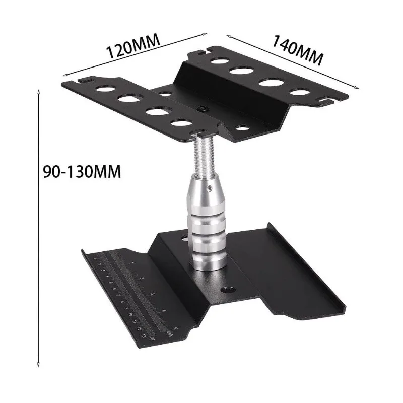 High-Quality Metal Multi-Functional RC Workbench - Elevated Support/Display Stand for 1/8 1/10 Scale Crawlers/Elevated Rack