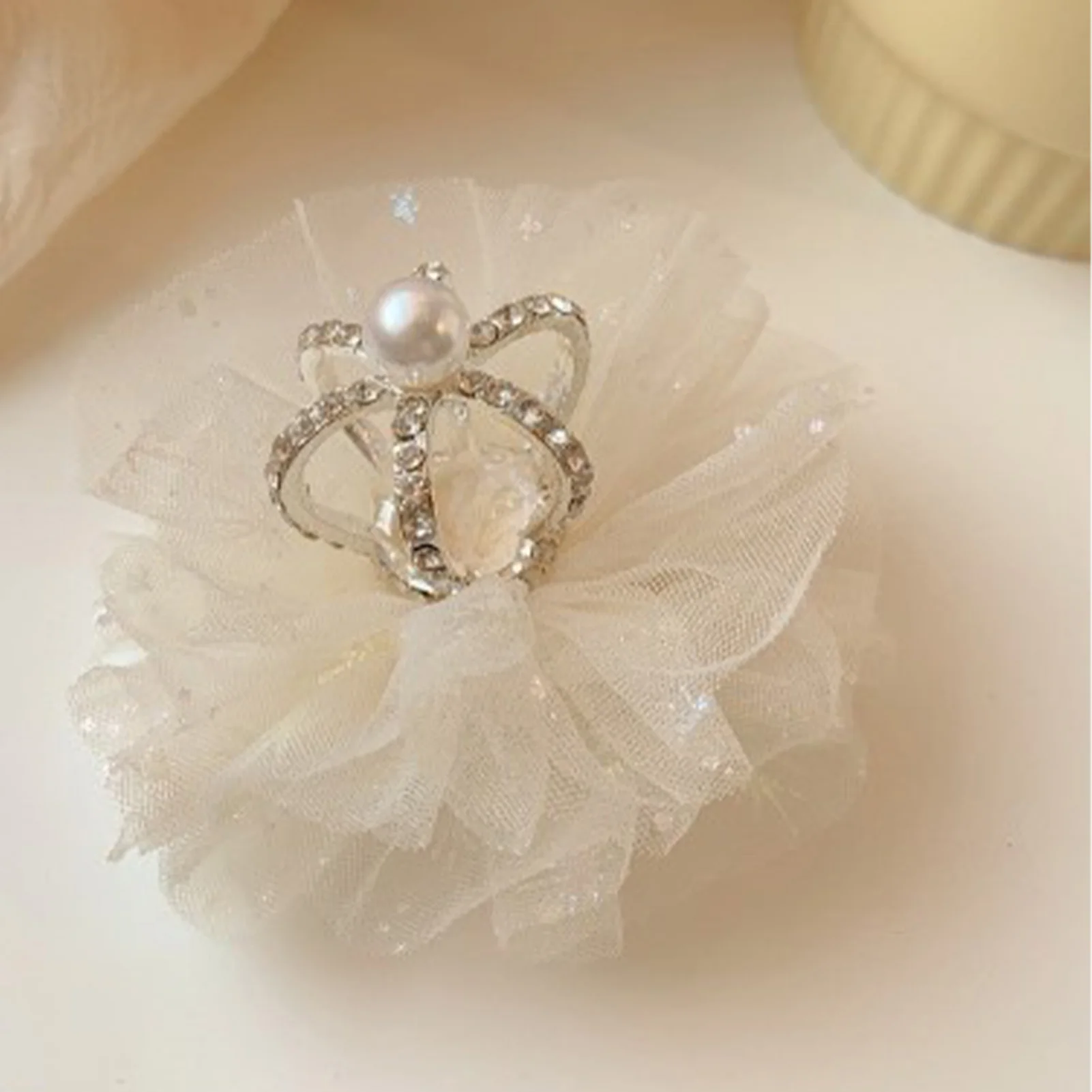 Girl's Diamond Crown Hair Pin Fashionable and Stylish Tying Hair Tool for Girls All Hair Types HSJ88