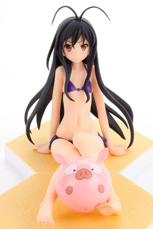 NEW hot 10cm Accel World Kuroyuki hime swimsuit collectors action figure toys Christmas with box