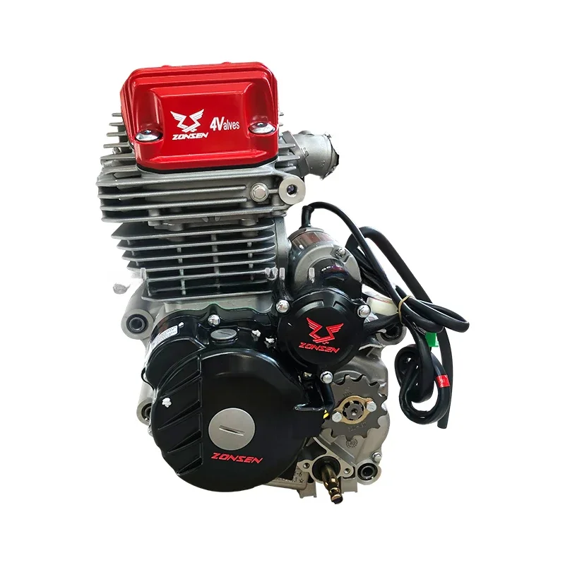 The strongest 250cc Zongshen 4-valve engine Zongshen 250cc engine motorcycle engine Zongshen CB250R