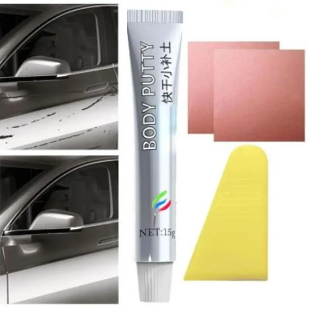 Universal Car Paint Putty Fix Scratches Easy to Use Car Paint Scratch Filler Putty Fast-drying Multifunctional Usage