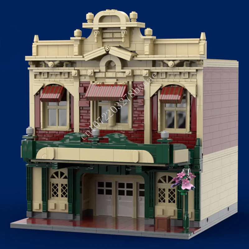 

1772PCS Magic Kingdom Main Street Fashion Apparel MOC streetview Puzzle Creative Assembly Birthday Gifts Toys for Kids Ages