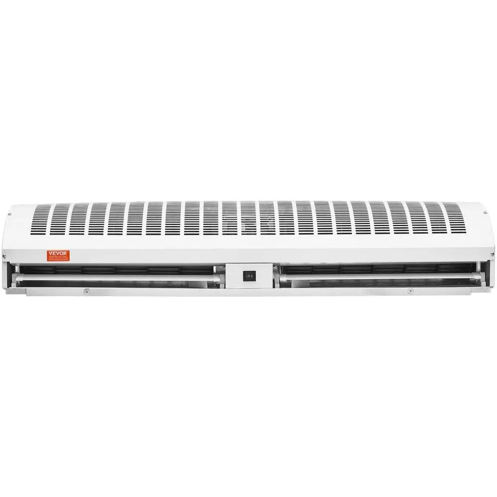 

48-дюймовая коммерческая воздушная завеса для помещений, высокая мощность, 2 1650 куб. футов в минуту, настенный вентилятор над дверью, простая установка, 110 В, без подогрева