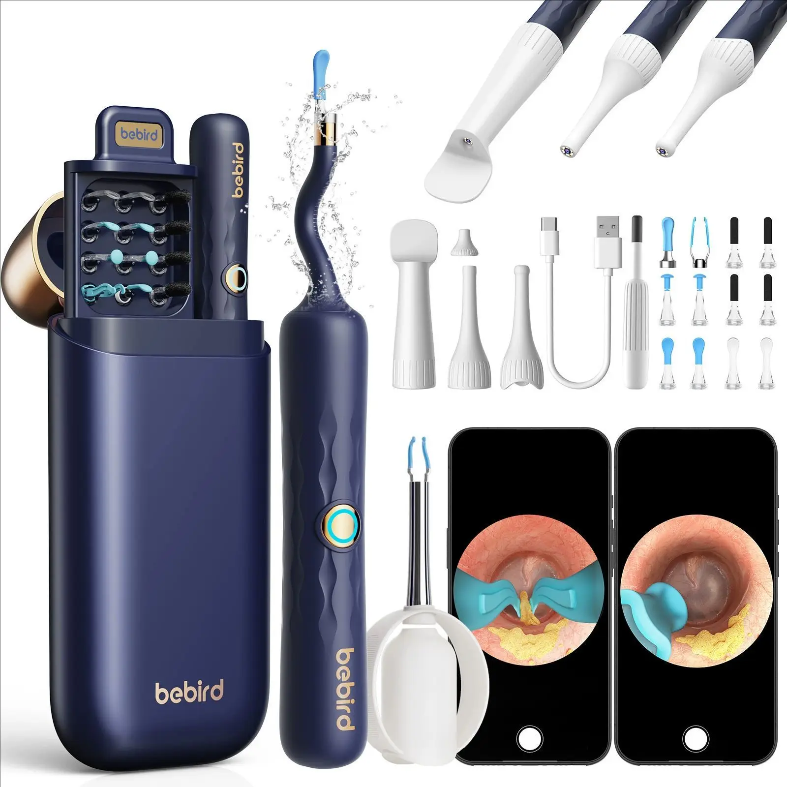 Mi Bebird Visual Ear Cleaner HD Clipable Tweezers Ear Picker Wireless Cleaning Endoscope Home Visual Ear Scoop with Camera