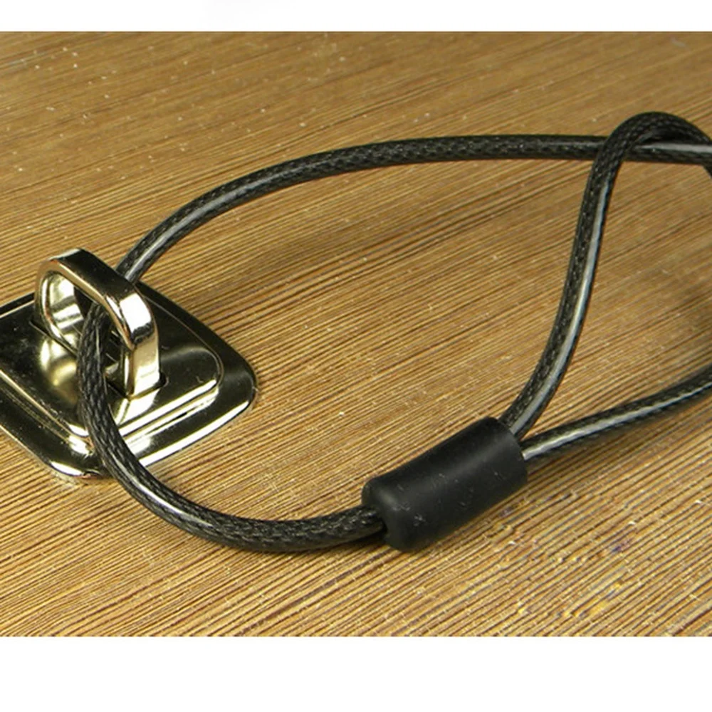 Notebook Computer Security Cable Base Desktop Mount Hardware Anti Theft Lock Anchor Point Protection Accessory