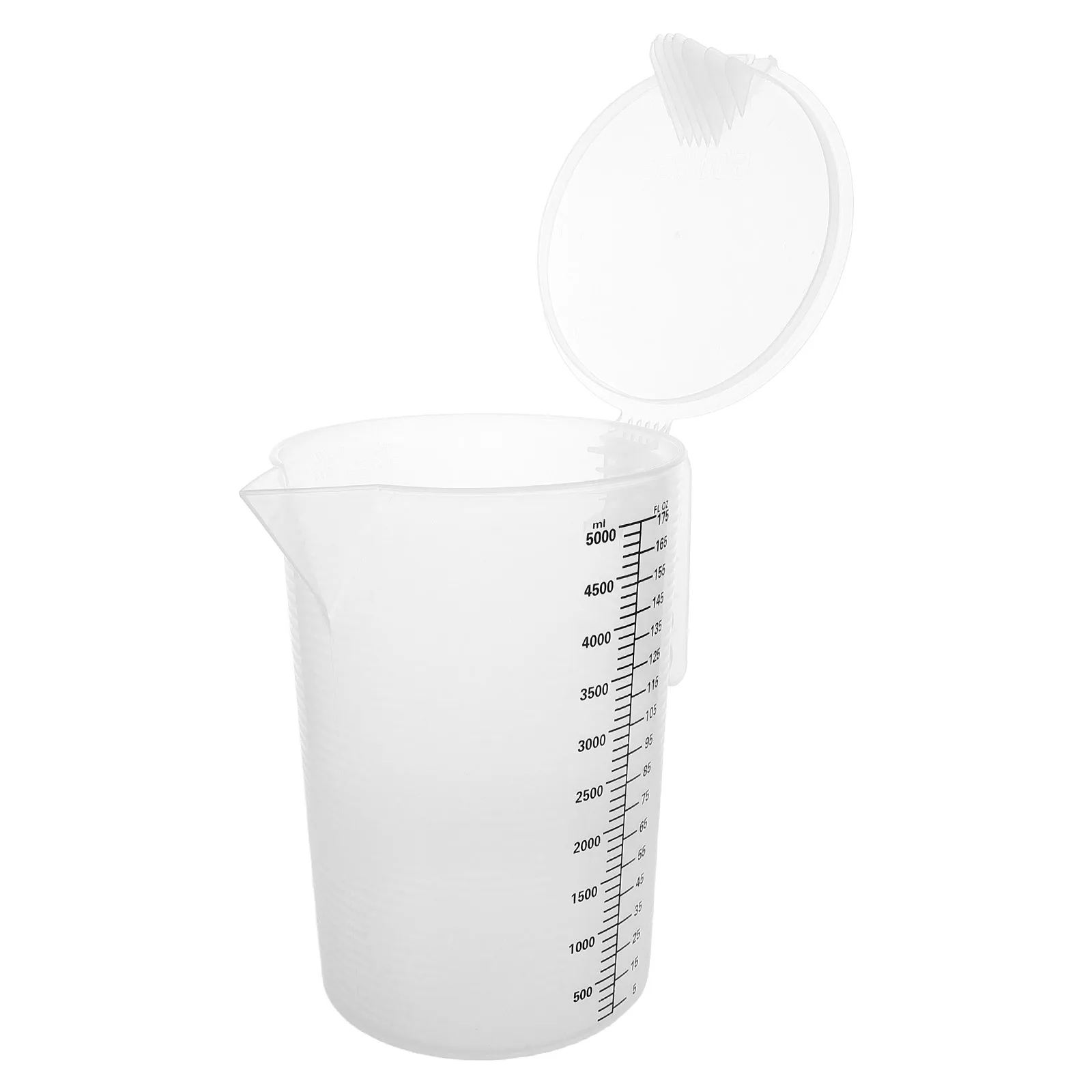 

Measuring Pot Food Grade Plastic Cylinder Container Juice Pitcher Scale Cup Pp Travel