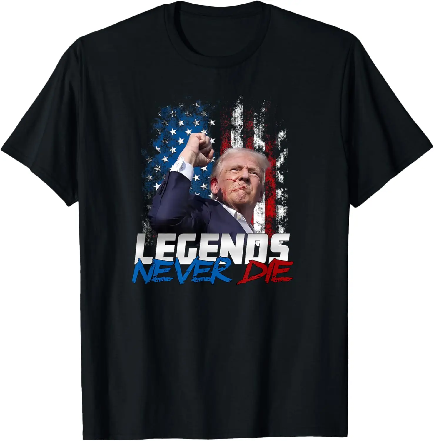 Legends Never Die - President Donald J. Trump T-Shirt