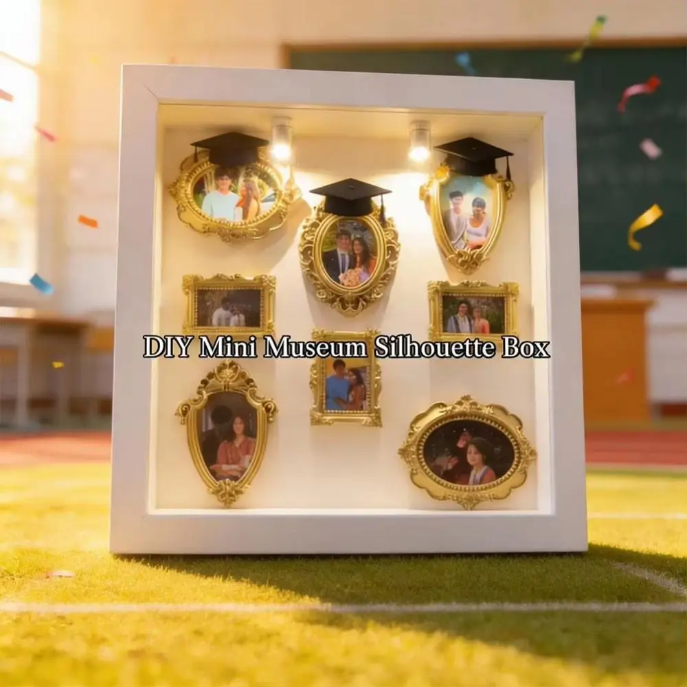 silhouette-box-diy-mini-museum-box-mini-figurines-gold-frames-personalized-diy-photo-decor-handmade-craft-figure-statues