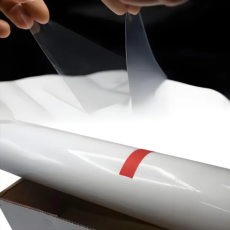 Pellicola protettiva antimacchia anti vernice gialla trasparente TPU lucido autorigenerante protezione PPF carrozzeria 1,52x15M rotolo