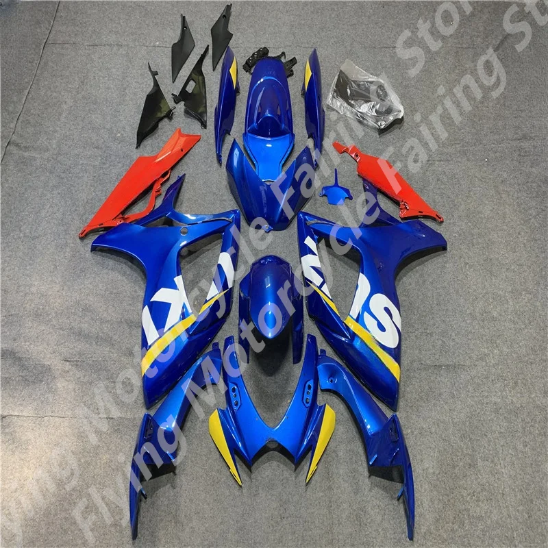 Motorcycle Fairing Kit for G S XR 600 750 K6 06 07 G S XR600 G S XR750 2006 2007 ABS blue White red Fairings set