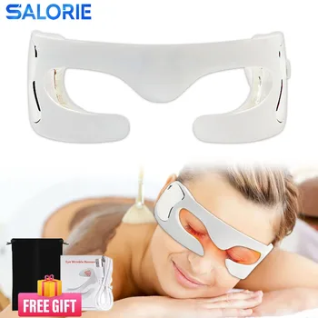 Electric eye massager Intelligent Pulse Infrared Heat Compress Eye Massage Device Wrinkle Reduction Fatigue Remove Dark Circle Relieve