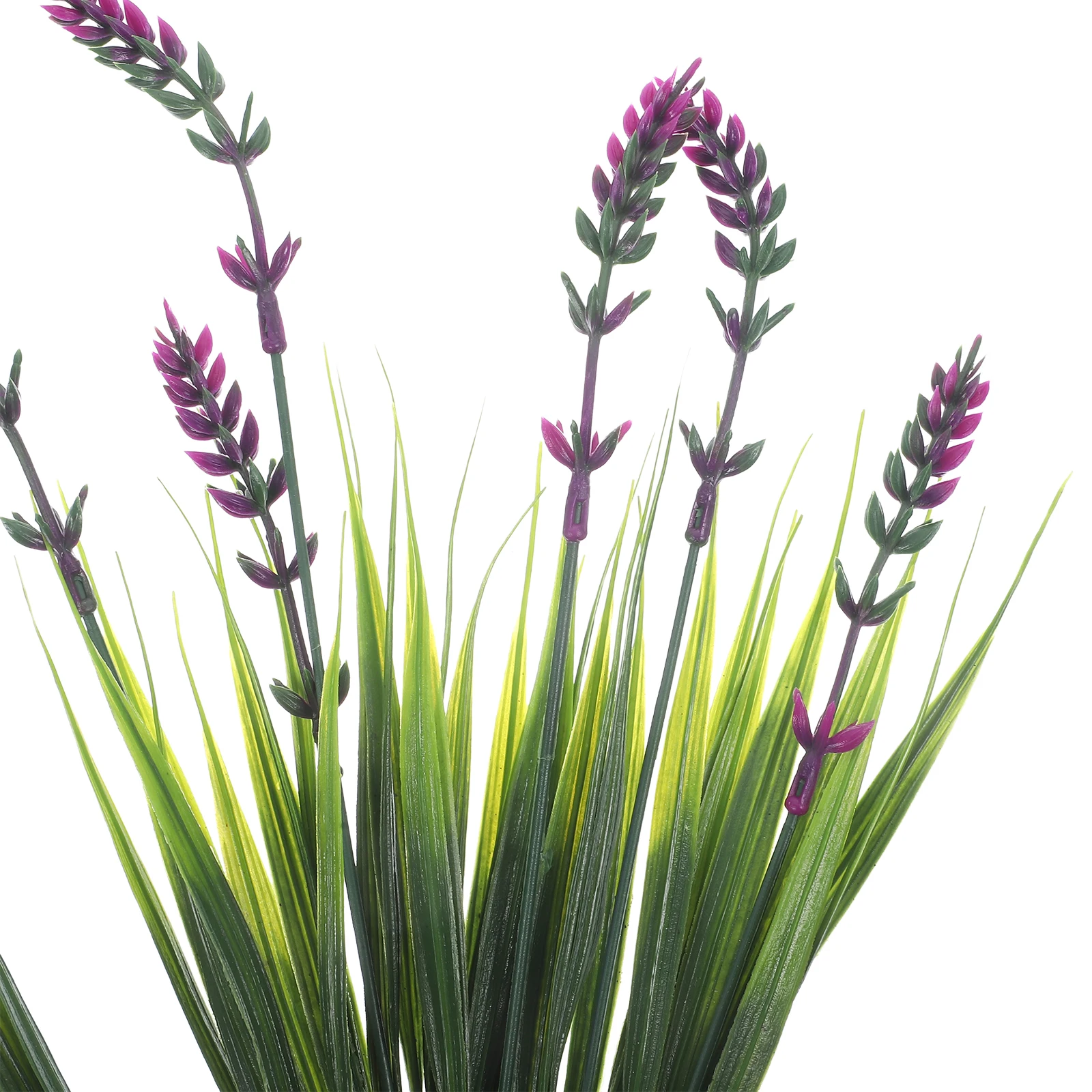 

12pcs High Simulation Artificial Lavender Flowers Fake Lavender Bunch Faux Flower Decoration Festival Party Props
